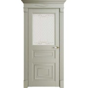 Дверь межкомнатная Florence 62001 Светло-серый Серена Остекленная